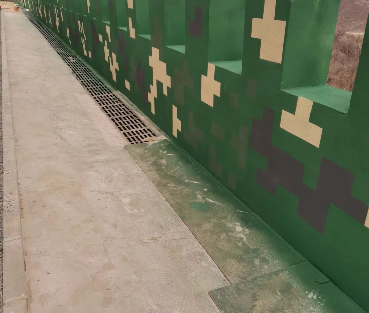 石景山围墙迷彩喷涂,数迷彩漆